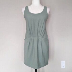 NWT Against Nudity sage green sleeveless dress